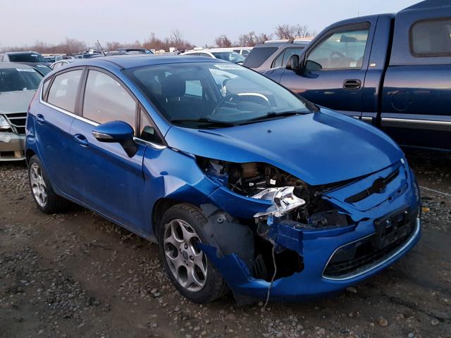 3FADP4FJ3BM135337 - 2011 FORD FIESTA SES BLUE photo 1