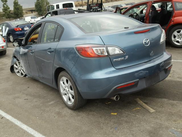 JM1BL1VG4B1400992 - 2011 MAZDA 3 I BLUE photo 3