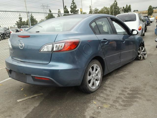 JM1BL1VG4B1400992 - 2011 MAZDA 3 I BLUE photo 4