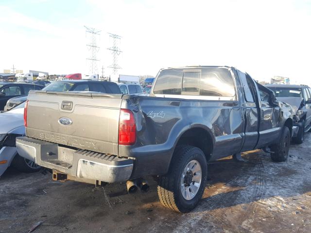 1FTSX21R18EB32633 - 2008 FORD F250 SUPER GOLD photo 4