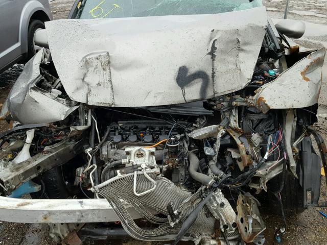 1HGFA168X7L075969 - 2007 HONDA CIVIC EX თაფლისფერი ფოტო 7