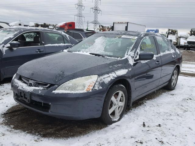 1HGCM56825A026291 - 2005 HONDA ACCORD EX GRAY photo 2