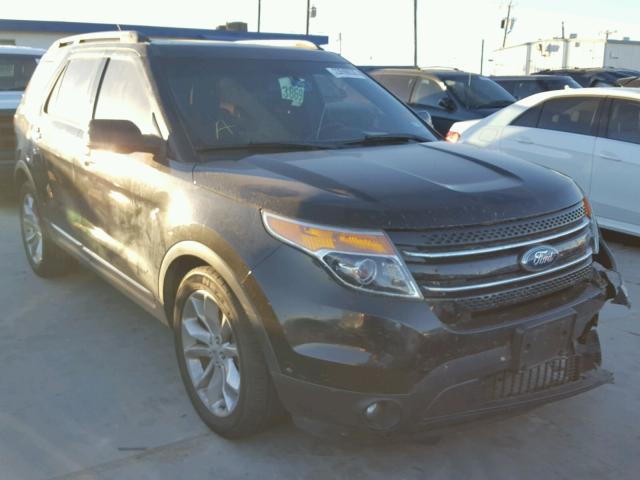 1FMHK7F85BGA50403 - 2011 FORD EXPLORER L BLACK photo 1