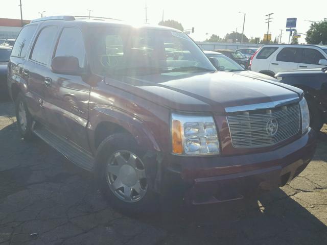 1GYEC63T62R103700 - 2002 CADILLAC ESCALADE L BURGUNDY photo 1