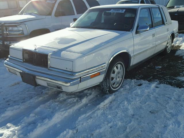 1C3XY66R3MD217822 - 1991 CHRYSLER NEW YORKER WHITE photo 2