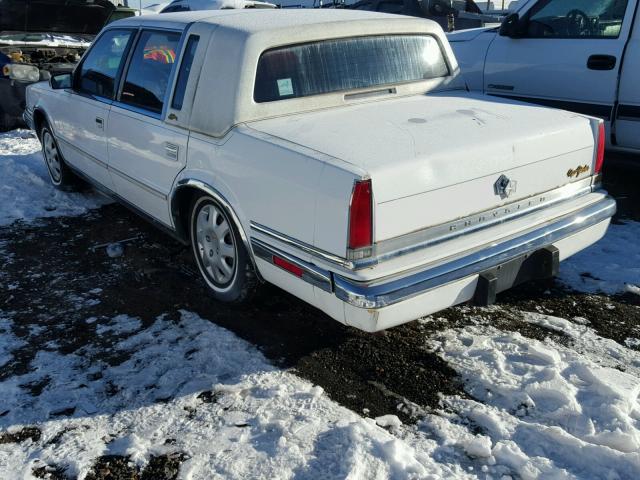 1C3XY66R3MD217822 - 1991 CHRYSLER NEW YORKER WHITE photo 3