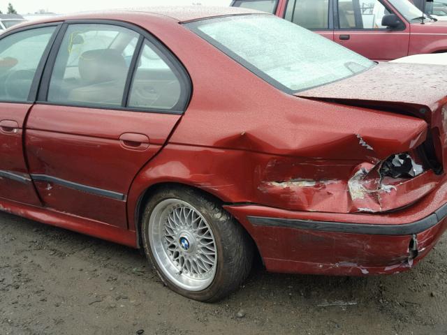 WBADM634XYGV02375 - 2000 BMW 528 I AUTO RED photo 9