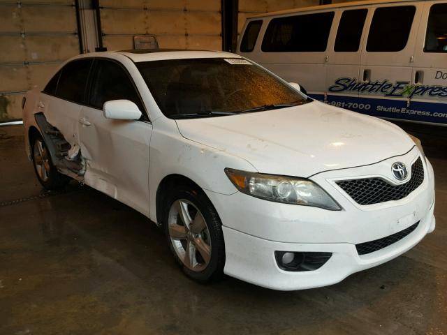 4T1BF3EK7BU595410 - 2011 TOYOTA CAMRY BASE WHITE photo 1