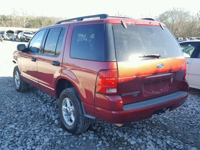 1FMZU63K14UB62953 - 2004 FORD EXPLORER X BURGUNDY photo 3