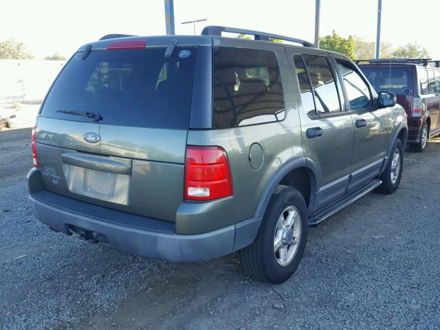 1FMZU63K43ZA91491 - 2003 FORD EXPLORER X GREEN photo 4