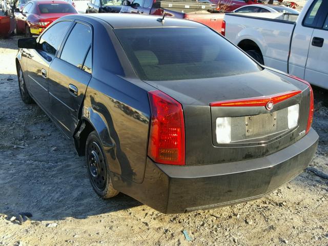 1G6DM57T060137275 - 2006 CADILLAC CTS BLACK photo 3