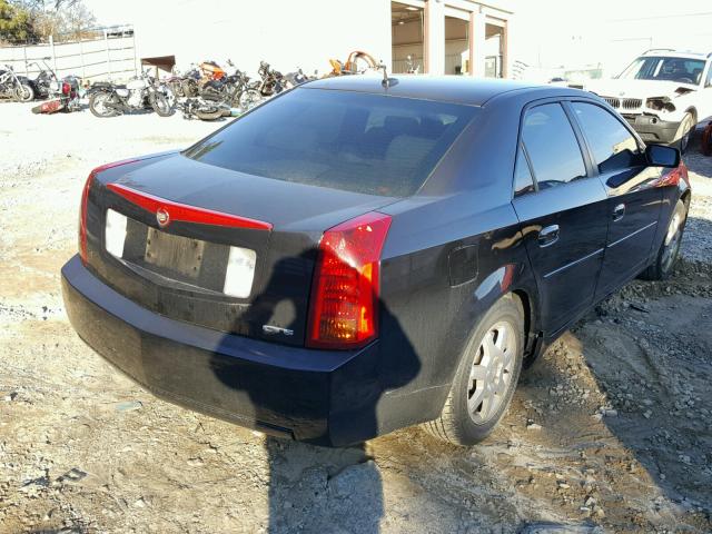 1G6DM57T060137275 - 2006 CADILLAC CTS BLACK photo 4