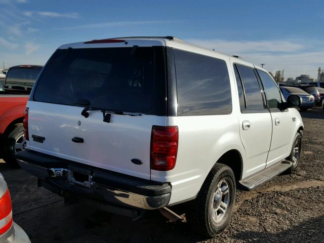 1FMRU15L51LA29736 - 2001 FORD EXPEDITION WHITE photo 4