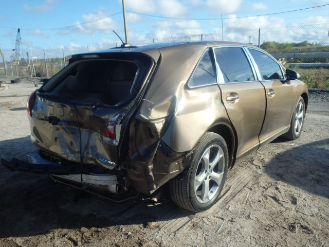 4T3BK3BB4DU086823 - 2013 TOYOTA VENZA LE BROWN photo 4