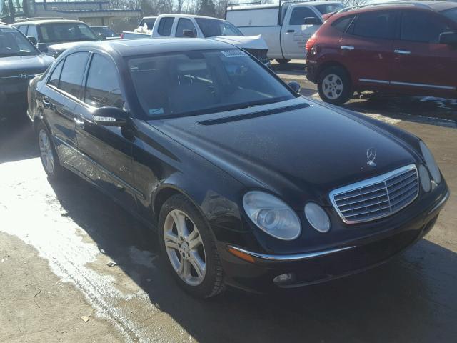 WDBUF56J46A969914 - 2006 MERCEDES-BENZ E 350 BLACK photo 1