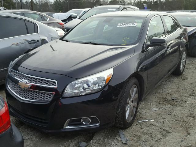 1G11H5SA0DU123871 - 2013 CHEVROLET MALIBU LTZ BLACK photo 2