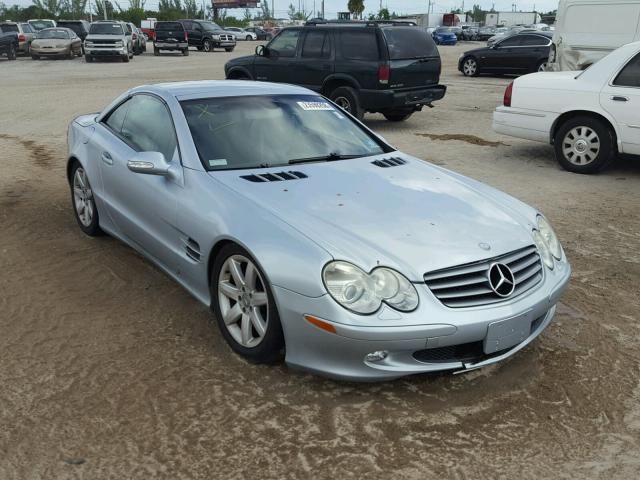 WDBSK75F93F034530 - 2003 MERCEDES-BENZ SL 500R SILVER photo 1