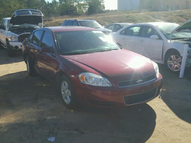 2G1WT57N691304346 - 2009 CHEVROLET IMPALA 1LT BURGUNDY photo 1