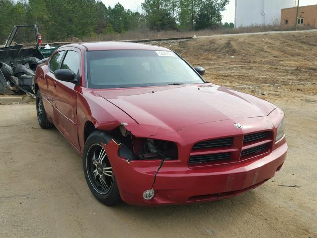 2B3KA43R27H723833 - 2007 DODGE CHARGER SE RED photo 1