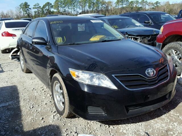 4T4BF3EK1AR012690 - 2010 TOYOTA CAMRY BASE BLACK photo 1