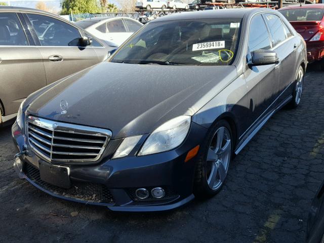 WDDHF5GB4AA024647 - 2010 MERCEDES-BENZ E 350 GRAY photo 2