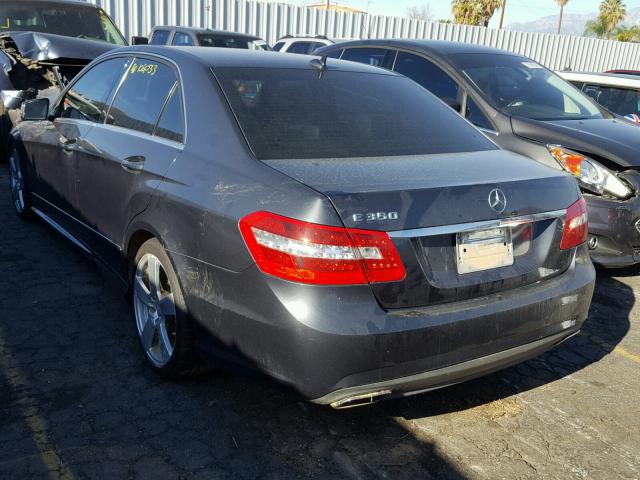 WDDHF5GB4AA024647 - 2010 MERCEDES-BENZ E 350 GRAY photo 3