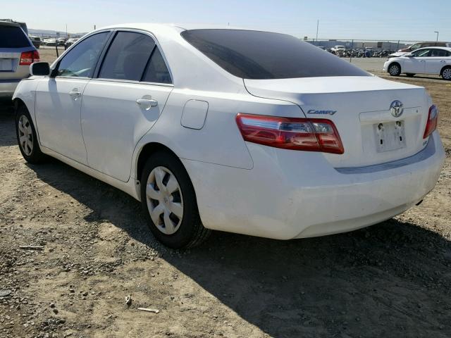 4T4BE46K89R131016 - 2009 TOYOTA CAMRY BASE WHITE photo 3