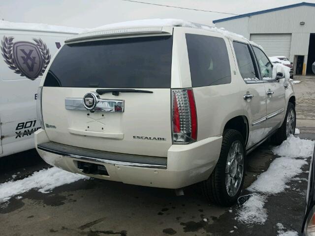 1GYS4EEJ5BR162064 - 2011 CADILLAC ESCALADE H WHITE photo 4