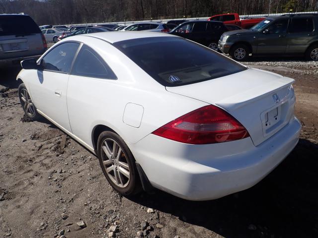 1HGCM81723A025039 - 2003 HONDA ACCORD EX WHITE photo 3