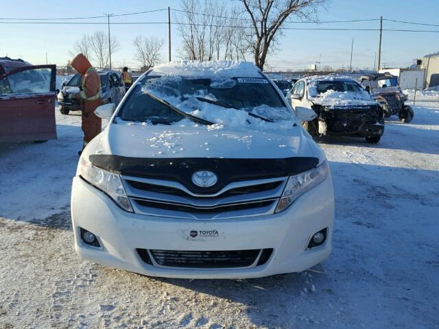 4T3BA3BB7GU078240 - 2016 TOYOTA VENZA XLE WHITE photo 9