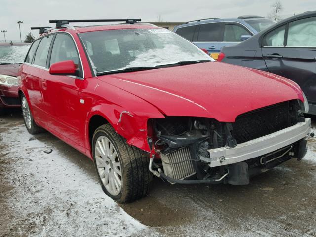 WAUKF78E86A085671 - 2006 AUDI A4 2.0T AV RED photo 1