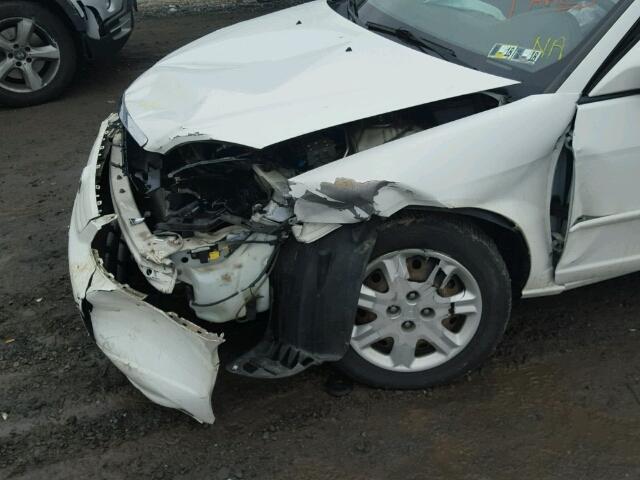 2HGES26803H503876 - 2003 HONDA CIVIC EX თეთრი ფოტო 9