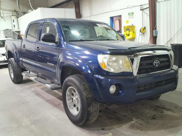 5TEKU72N47Z355651 - 2007 TOYOTA TACOMA DOU BLUE photo 1