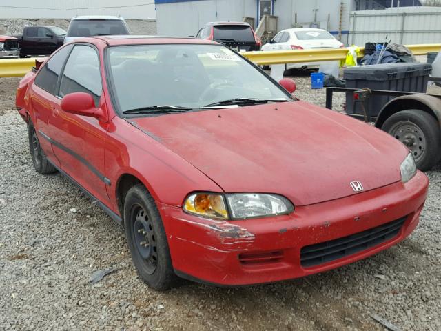 1HGEJ1231RL023266 - 1994 HONDA CIVIC EX RED photo 1