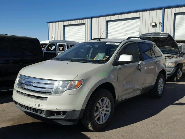 2FMDK38C97BA88594 - 2007 FORD EDGE SEL CREAM photo 2