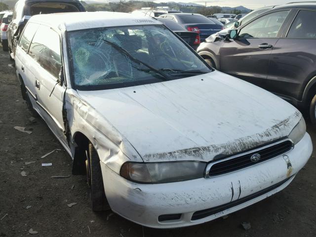 4S3BK4352V7322672 - 1997 SUBARU LEGACY L WHITE photo 1