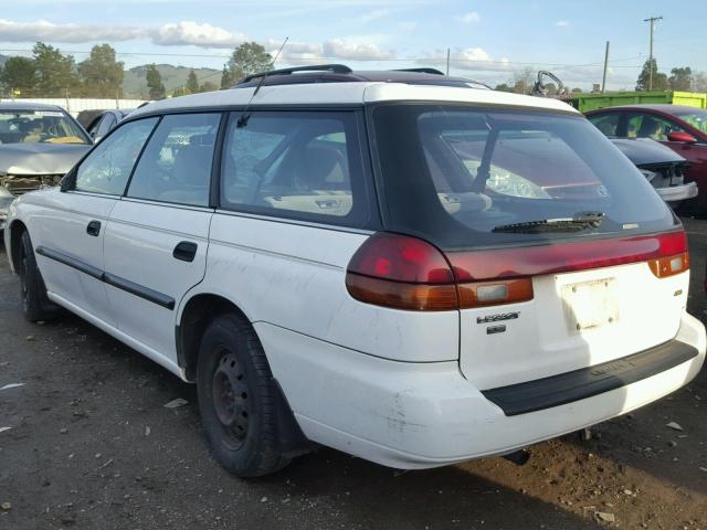 4S3BK4352V7322672 - 1997 SUBARU LEGACY L WHITE photo 3