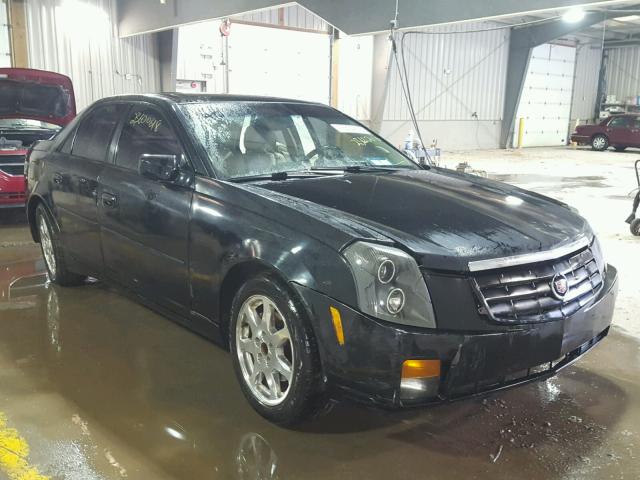 1G6DM57N530172293 - 2003 CADILLAC CTS BLACK photo 1