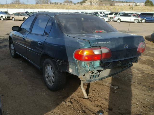 1G1NE52M0W6136874 - 1998 CHEVROLET MALIBU LS GREEN photo 3