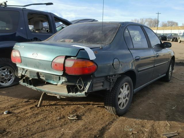 1G1NE52M0W6136874 - 1998 CHEVROLET MALIBU LS GREEN photo 4