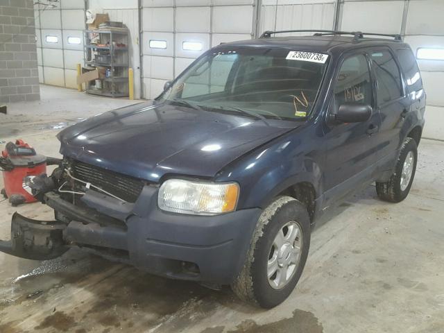 1FMYU03194KB35219 - 2004 FORD ESCAPE XLT BLUE photo 2