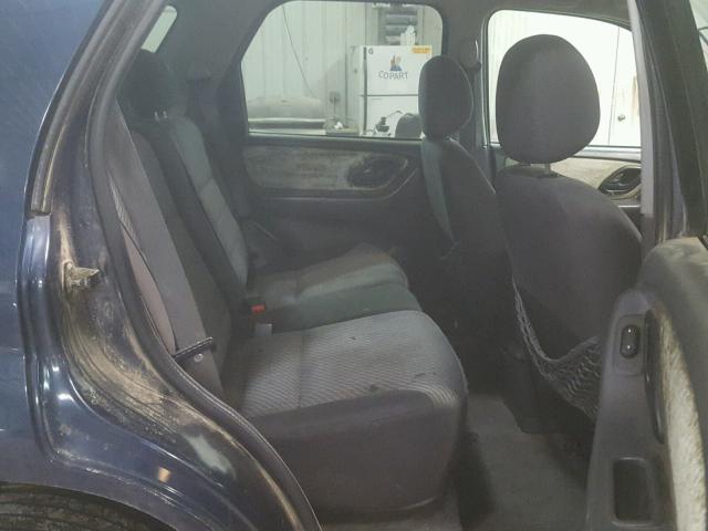 1FMYU03194KB35219 - 2004 FORD ESCAPE XLT BLUE photo 6