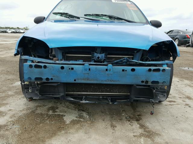 1FAHP37N07W309286 - 2007 FORD FOCUS ZX5 BLUE photo 9