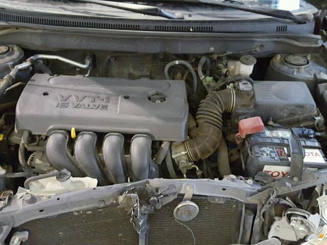 2T1BR32E45C857668 - 2005 TOYOTA COROLLA CE GRAY photo 7