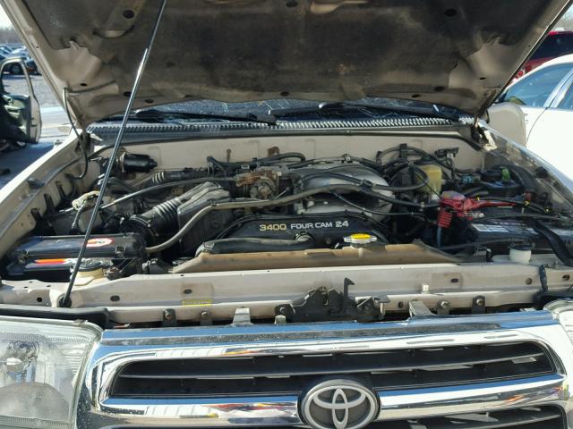 JT3HN87R0Y9043692 - 2000 TOYOTA 4RUNNER LI SILVER photo 7