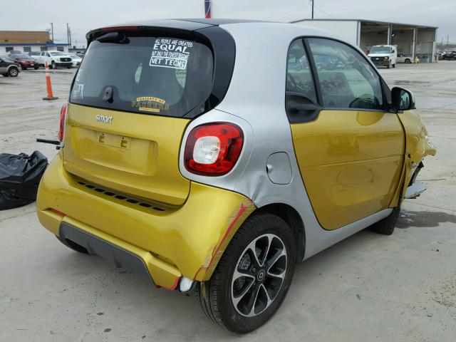 WMEFJ5DA0GK071772 - 2016 SMART FORTWO TWO TONE photo 4