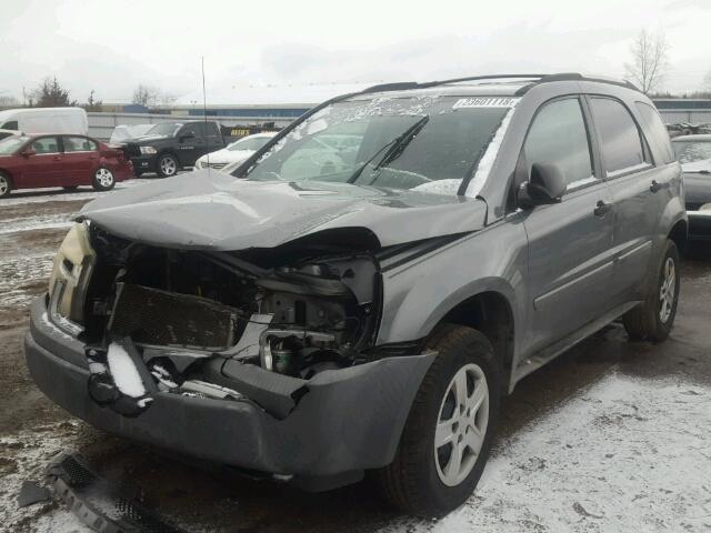 2CNDL23F056163486 - 2005 CHEVROLET EQUINOX LS GRAY photo 2