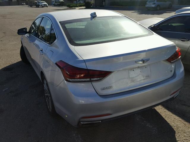 KMHGN4JEXFU043467 - 2015 HYUNDAI GENESIS 3. SILVER photo 3