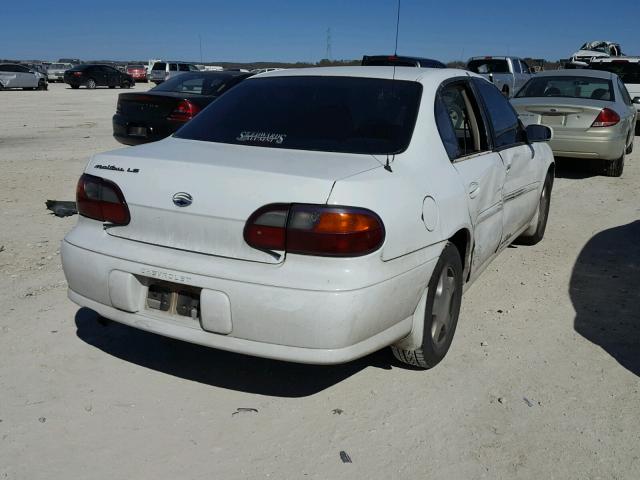 1G1NE52J3Y6184958 - 2000 CHEVROLET MALIBU LS WHITE photo 4