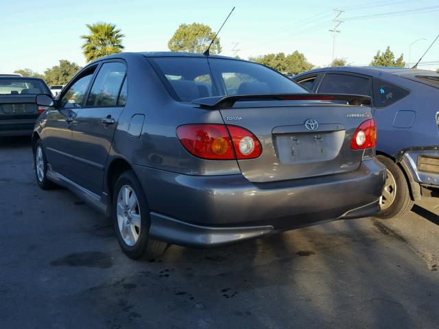 2T1BR32E53C157137 - 2003 TOYOTA COROLLA CE GRAY photo 3